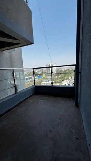 Balcony in 1 BHK Apartment at Padmanabh Golden Valley, Dhayari – for Sale