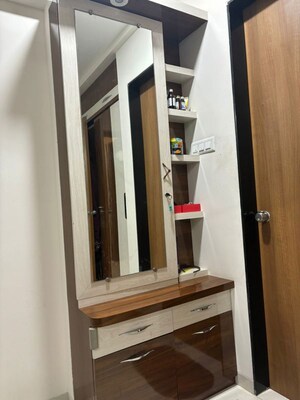 Building Lobby in 2 BHK Apartment at Skyline Avenue, Moshi – for Rent