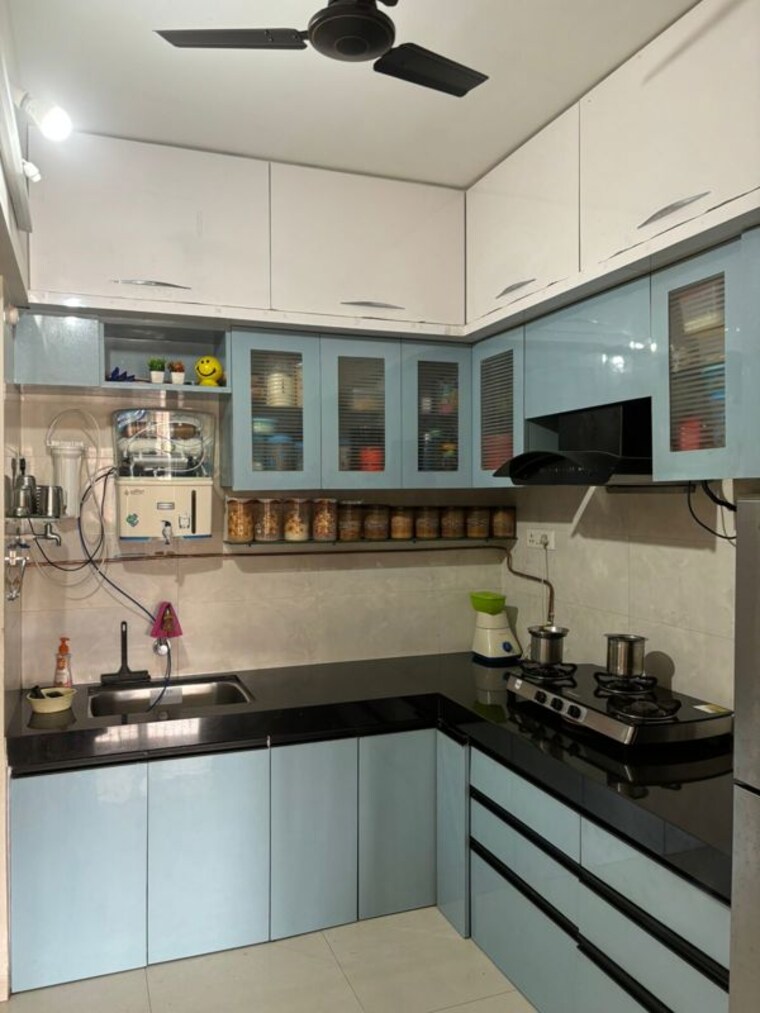 Kitchen, skyline-avenue 2 Bedroom 750 Sq.Ft. Apartment In Moshi Pune 10131633