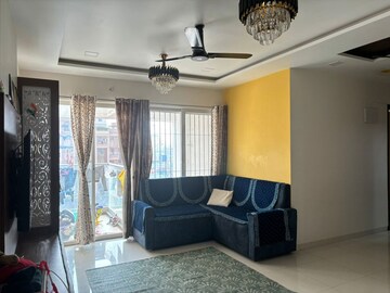 Living Room in 2 BHK Apartment at Skyline Avenue, Moshi – for Rent