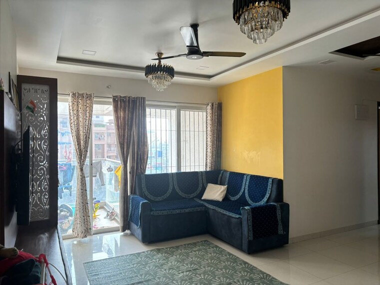 Living Room, skyline-avenue 2 Bedroom 750 Sq.Ft. Apartment In Moshi Pune 10131633