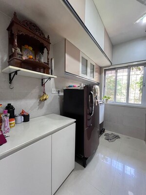 Kitchen in 1 BHK Apartment at Vastu Acharya Ashram, Borivali West – for Rent