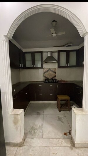 Kitchen in 3 BHK Builder Floor at Chittaranjan Park – for Sale