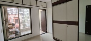 Master Bedroom in 2 BHK Apartment at Rahul Towers, Kothrud – for Rent