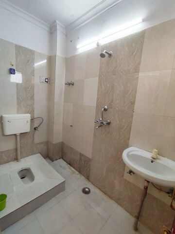 Bathroom in 3 BHK Apartment at Hina Enclave, Chandralok – for Rent