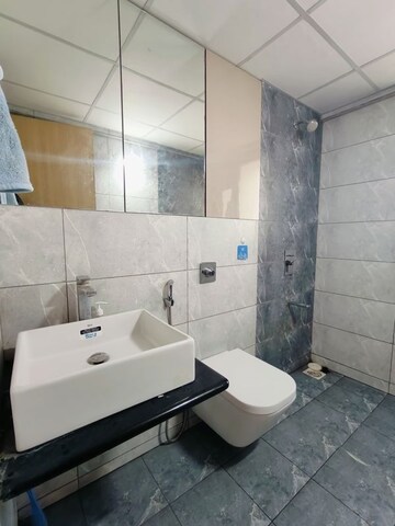 Bathroom in 1 BHK Apartment at Paranjape The Lofts, Hinjewadi – for Rent