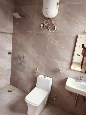 Bathroom in 3 BHK Builder Floor at Sector 55 – for Rent