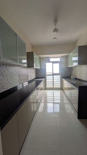 Kitchen in 2 BHK Apartment at Omkar Veda Exclusive, Parel – for Rent