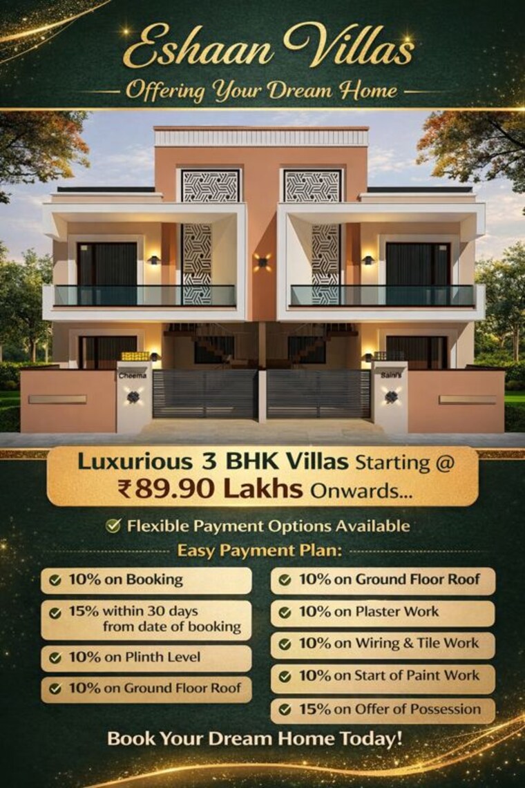 Exterior View, kharar mohali road 4 Bedroom 900 Sq.Ft. Villa In Kharar Mohali Road Kharar 10131861