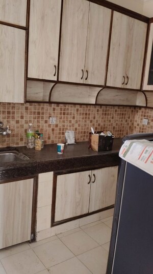 Kitchen in 3 BHK Apartment at Sector 6 Dwarka – for Rent
