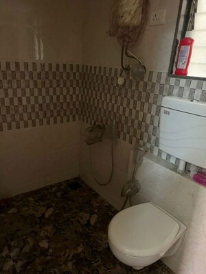 Bathroom in 1 BHK Apartment at Galaxy Vasai, Vasai East – for Rent
