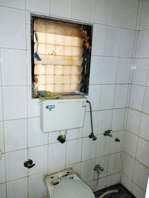 Bathroom in 2 BHK Apartment at Krishna Greenland Park Vastu Federation, Ghodbunder Road – for Sale