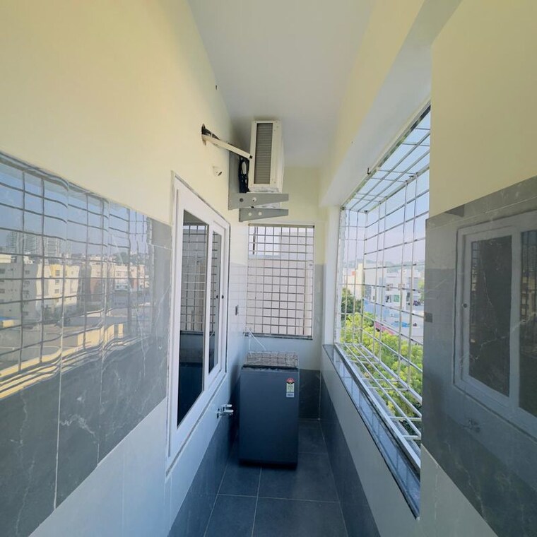Balcony, sri-rk-brundavanam-manikonda 2 Bedroom 1000 Sq.Ft. Apartment In Manikonda Hyderabad 10131620