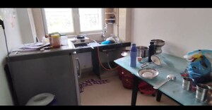 Master Bedroom in 1 BHK Apartment at Royal Palms Garden View, Goregaon East – for Rent