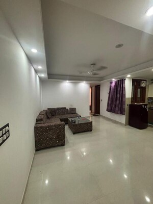 Living Room in 3 BHK Builder Floor at Saket – for Rent