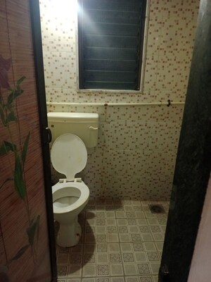 Bathroom in 2 BHK Apartment at Royal Palms Diamond Isle Phase I, Goregaon East – for Rent