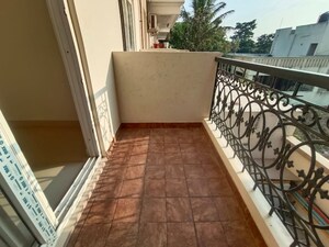 Balcony in 3 BHK Apartment at Mantri Splendor, Hennur – for Rent