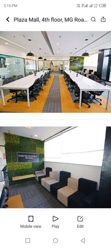  Office Space – Exterior View View at Plaza Mall, Sector 28 - for Rent