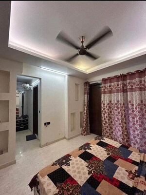 Living Room in 3 BHK Builder Floor at Sushant Lok I – for Rent