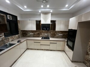 Kitchen in 3 BHK Builder Floor at Ansal Sushant Lok I, Sector 43 – for Rent