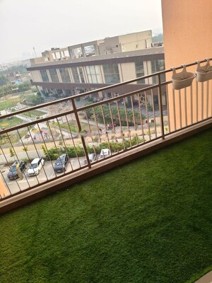 Balcony in 2 BHK Apartment at Shapoorji Pallonji Joyville Gurgaon, Sector 102 – for Rent