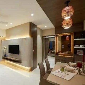 Living Room in 1 BHK Builder Floor at Ambe Ashish, Mulund West – for Rent