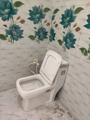 Bathroom in 2 BHK Builder Floor at RWA Apartments Sector 20, Sector 20 – for Rent