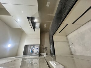 Kitchen in 1 BHK Builder Floor at Sushant Lok I – for Rent