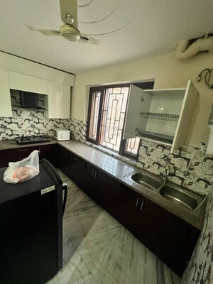 Kitchen in 2 BHK Builder Floor at Sector 52 – for Rent