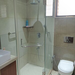 Bathroom in 3 BHK Apartment at Girgaum Chowpatty – for Rent