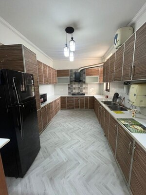Kitchen in 4 BHK Builder Floor at Unitech South City II, Sector 50 – for Rent