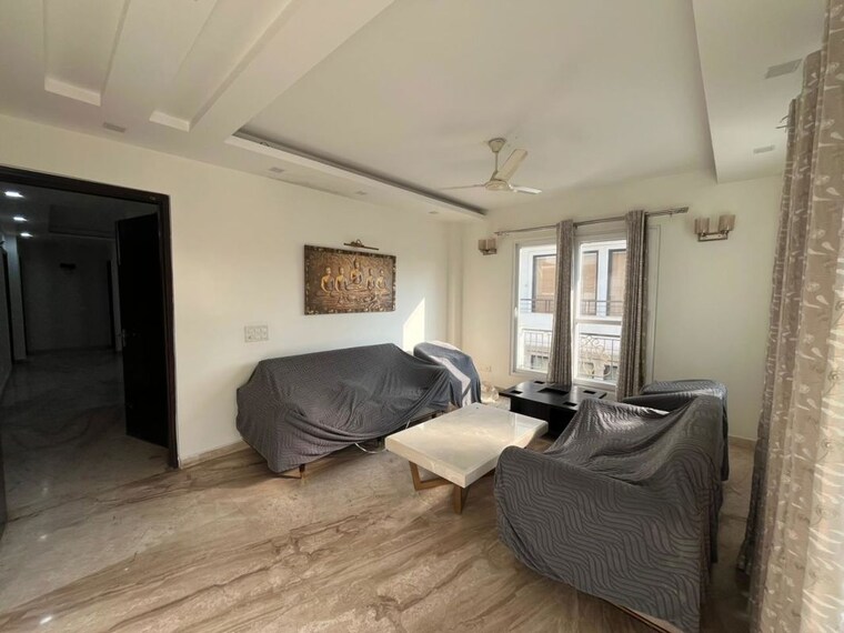 Living Room, unitech-south-city-ii 4 Bedroom 3000 Sq.Ft. Builder Floor In Sector 50 Gurgaon 10133826