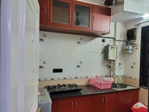 Kitchen in 1 BHK Apartment at Hiranandani Gardens Canna, Powai – for Rent