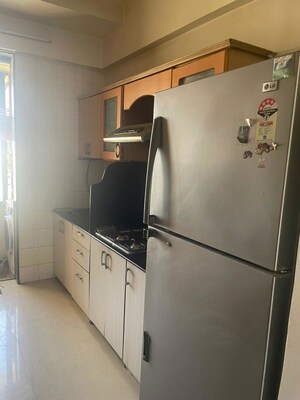 Kitchen in 2.5 BHK Apartment at Lake Home, Powai – for Rent