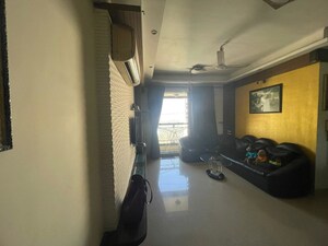 Living Room in 2.5 BHK Apartment at Lake Home, Powai – for Rent