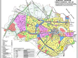 2 BHK Apartment – Map Location View at Ansal Height 86, Sector 86 - for Rent