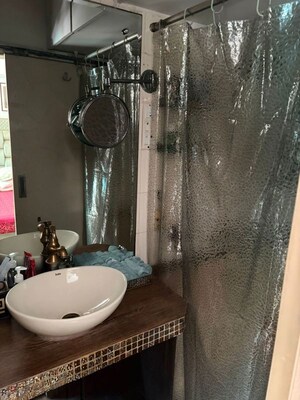 Bathroom in 2.5 BHK Apartment at Bhanu Apartment, Juhu – for Sale