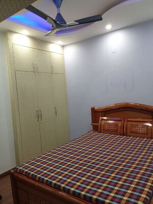 Bedroom in 3 BHK Builder Floor at Bptp Park Floors I, Sector 77 – for Rent