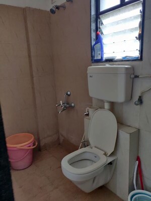 Bathroom in 1 BHK Apartment at Shree Kapil Grace, Baner – for Rent