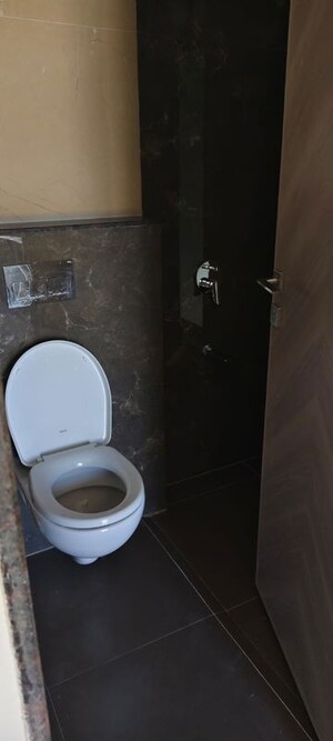 Bathroom in 1 BHK Apartment at Ajmera Boulevard, Malad West – for Sale