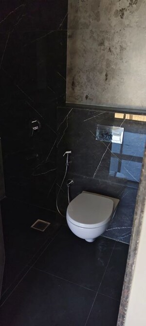 Bathroom in 1 BHK Apartment at Ajmera Boulevard, Malad West – for Sale