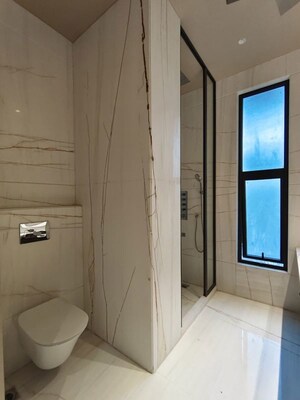 Bathroom in 4 BHK Builder Floor at Greater Kailash I – for Rent