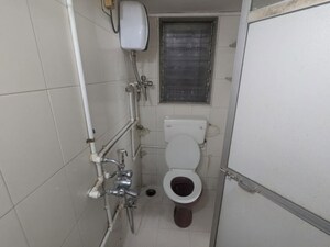 Bathroom in 2 BHK Apartment at Lok Rachana, Mulund West – for Rent