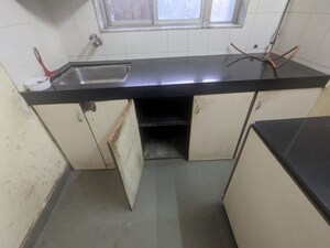 Kitchen in 2 BHK Apartment at Lok Rachana, Mulund West – for Rent