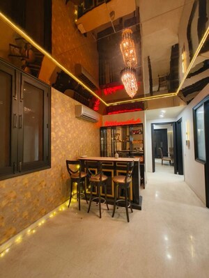 Living Room in 4 BHK Builder Floor at Pamposh Enclave – for Rent