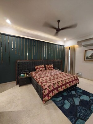 Bedroom in 4 BHK Builder Floor at Pamposh Enclave – for Rent