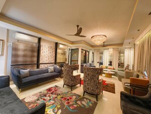 Living Room in 4 BHK Builder Floor at Pamposh Enclave – for Rent