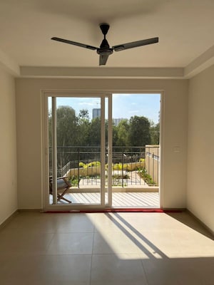 Balcony in 2 BHK Apartment at Bhartiya City Nikoo Homes 4, Thanisandra Main Road – for Rent