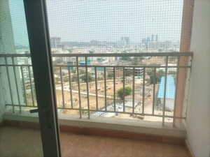 Balcony in 3 BHK Apartment at Lanco Hills Apartments, Manikonda – for Rent