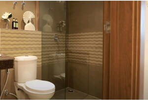 Bathroom in 3 BHK Apartment at ATS Homekraft Pious Hideaways, Sector 150 – for Rent